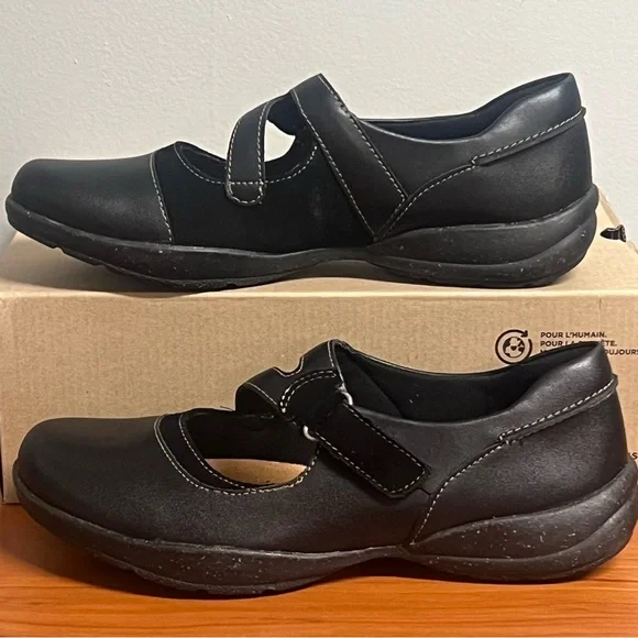 NIB Women’s Clarks® Roseville Jane Women's Mary Jane Shoes Black Size 8.5 - Picture 6 of 11